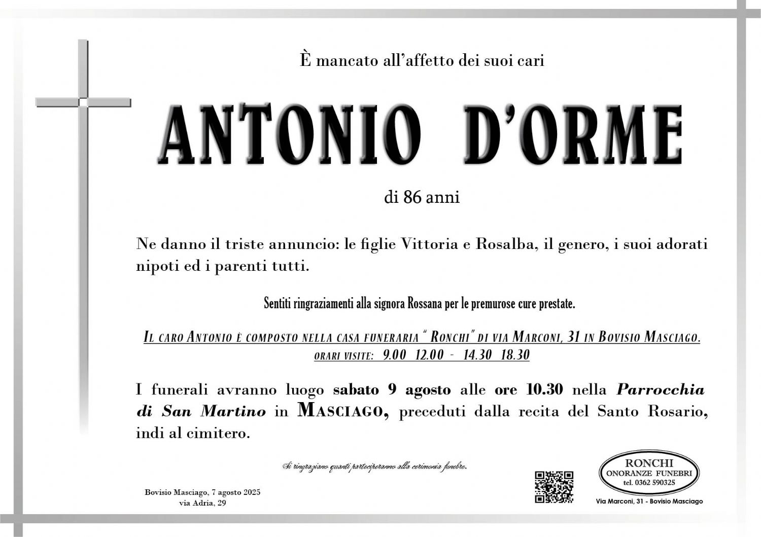Antonio D' Orme