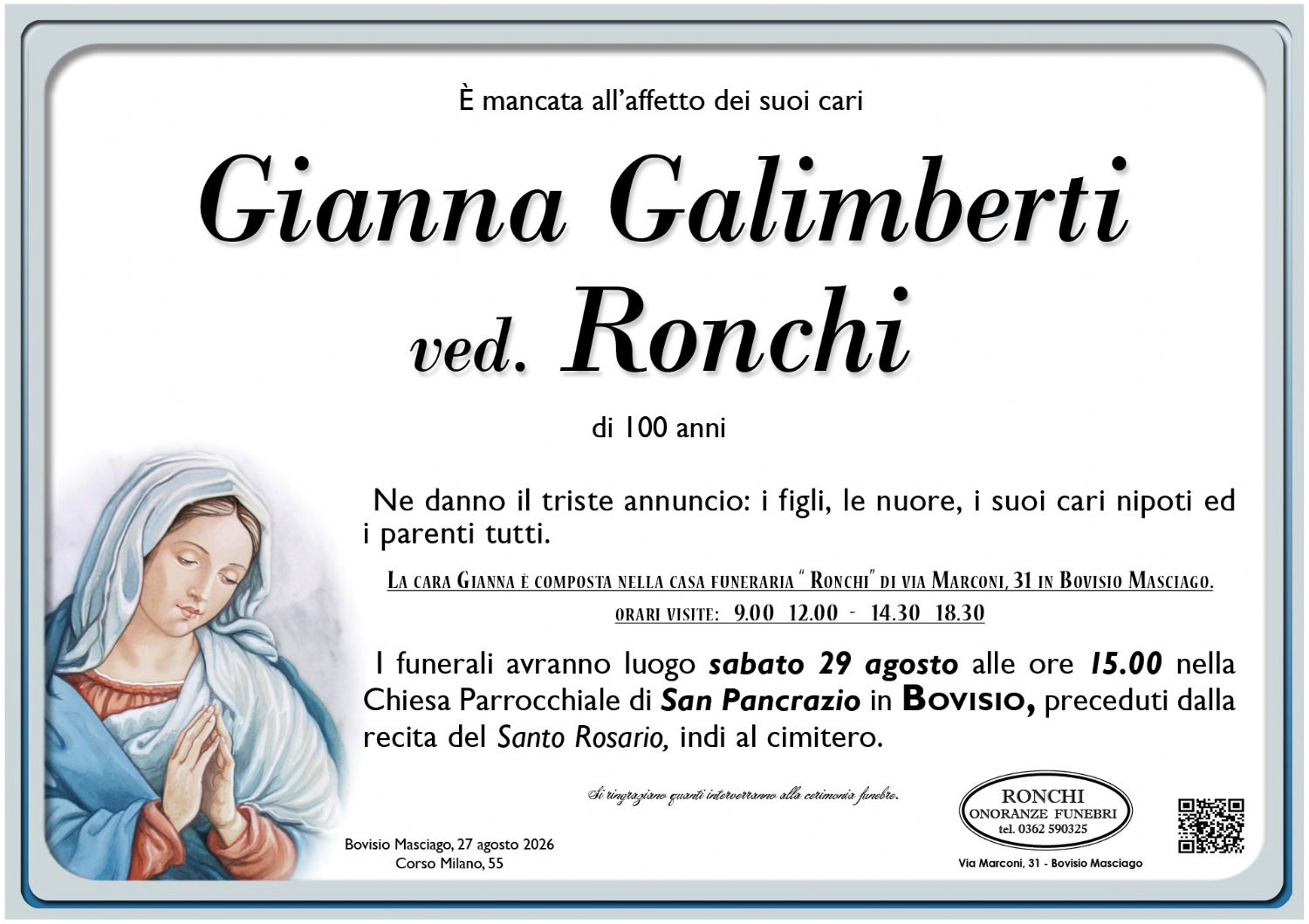 Ganna Galimberti  Ronchi