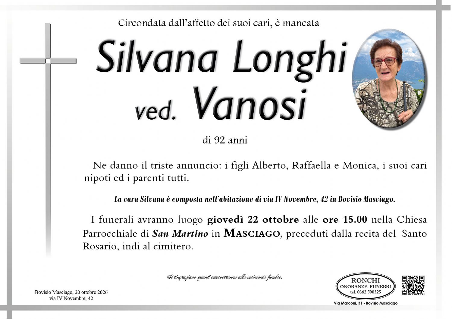 Silvana Longhi Vanosi